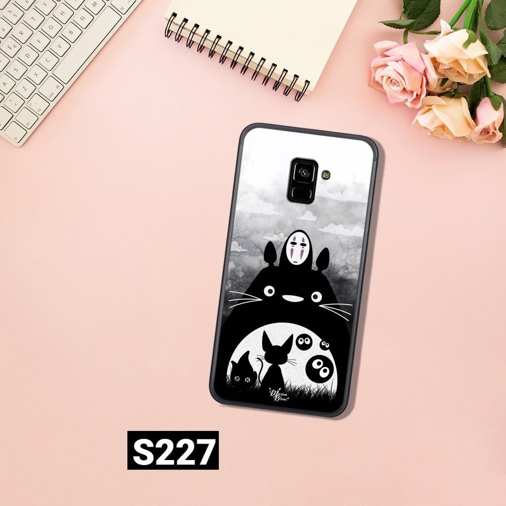 [Freeship toàn quốc từ 50k] Ốp lưng Samsung Galaxy A6 - A6 Plus - A8 - A8 Plus in hình Totoroo