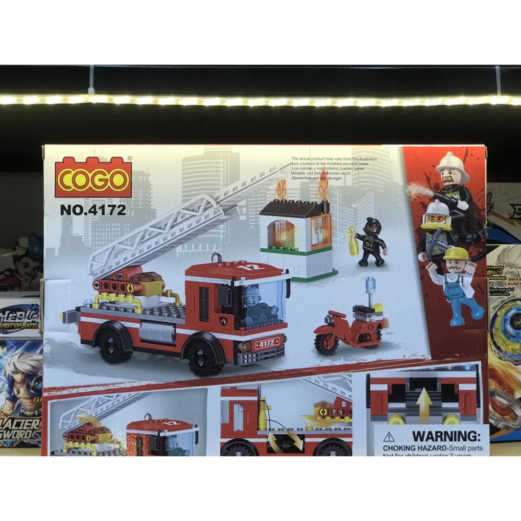 Bộ đồ chơi lắp ráp Xe cứu hỏa