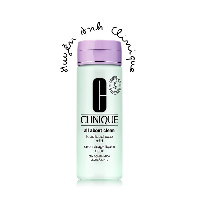 Sữa rửa mặt CLINIQUE LIQUID MILD da hỗn hợp và da khô