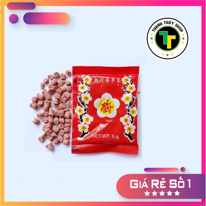 Xí muội Hoa Mai Thái Lan ăn ngay để trở về tuổi thơ bán lẻ từng gói loại 5g | BigBuy360 - bigbuy360.vn