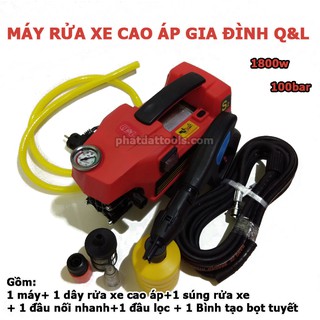 Máy rửa xe mini gia đình QL