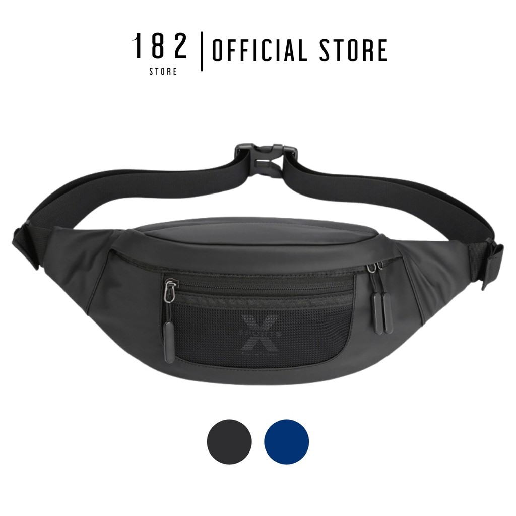 Túi Đeo Chéo, Túi Bao Tử Steel Rose Nam Nữ Chống Nước Thời Trang Hàng Cao Cấp LX5 Freeship - The Black Box