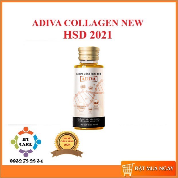 ✅ COLLAGEN ADIVA DẠNG NƯỚC - HỘP 14 LỌ - MẪU MỚI NHẤT | BigBuy360 - bigbuy360.vn