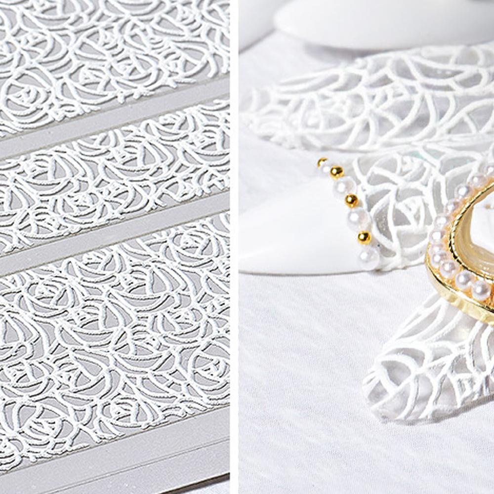 Sticker Dán Móng Trang Trí Nghệ Thuật DIY Phong Cách Bohemian Tự Dính WMES15H