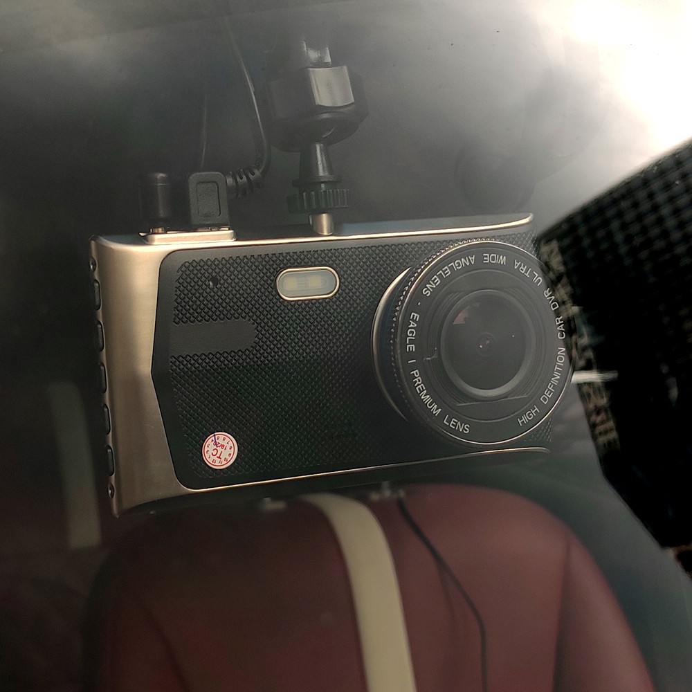 Camera hành trình trước sau mới ống kính kép HD 1080p xe hơi dụng chung đảo ngược lùi lại hình ảnh rõ ràng