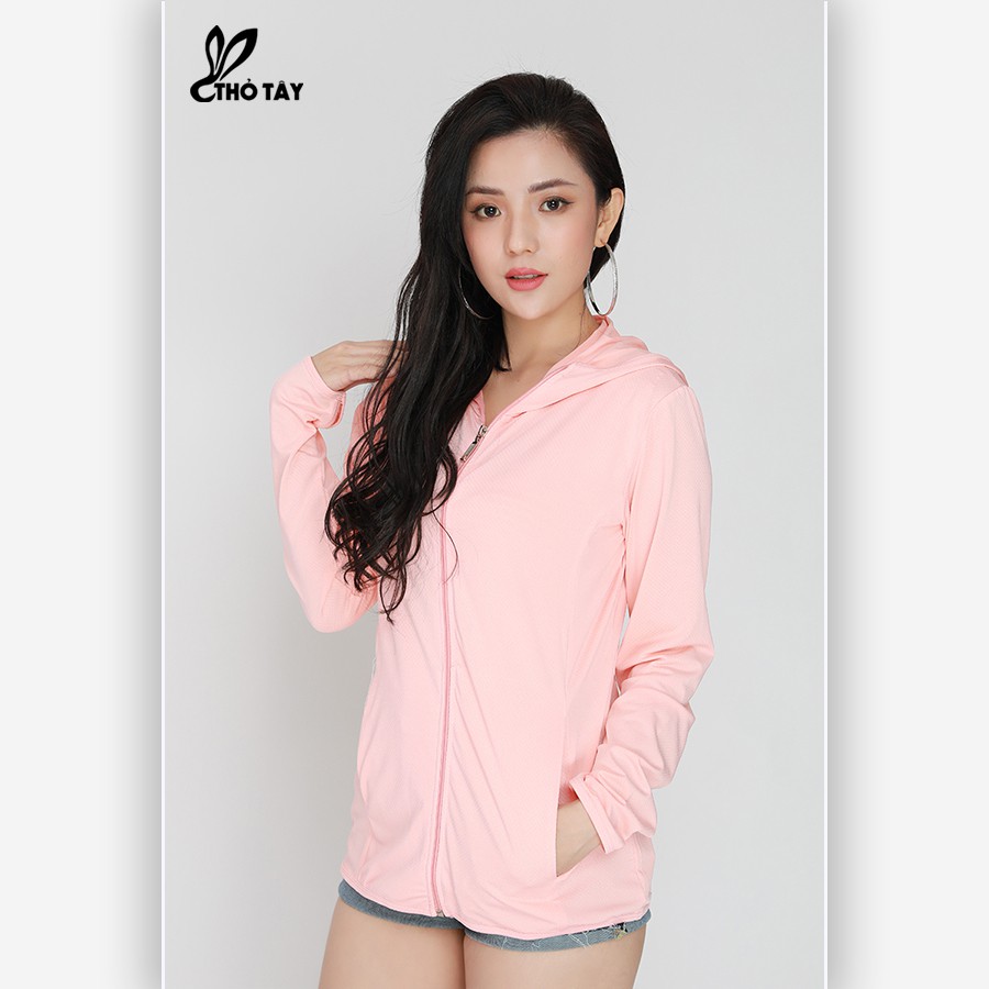 Áo Khoác Chống Nắng Chất Thun Co Giãn THỎ TÂY A215B17 | BigBuy360 - bigbuy360.vn