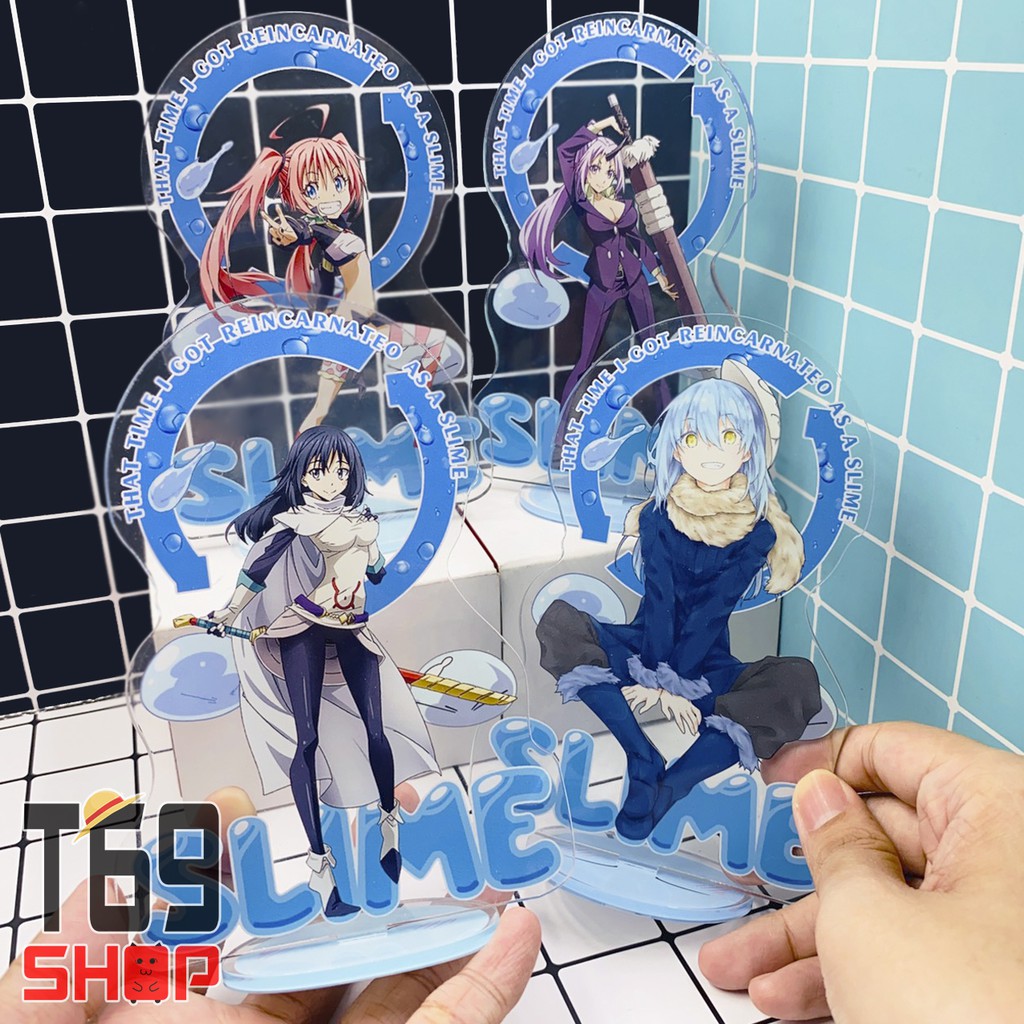 Tượng Standee mica anime Tensei Shitara Slime Datta Ken