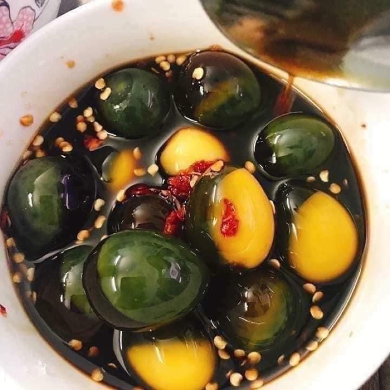 50 trứng cút bắc thảo