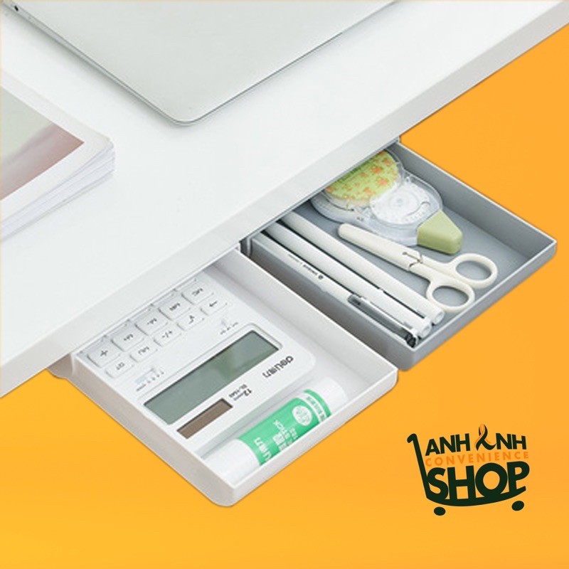 Ngăn Kéo Mini Gắn Dưới Mặt Bàn | BigBuy360 - bigbuy360.vn