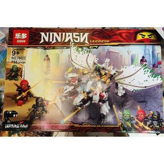 Bộ lego ninja rồng trắng 4 đầu (755 chi tiết)
