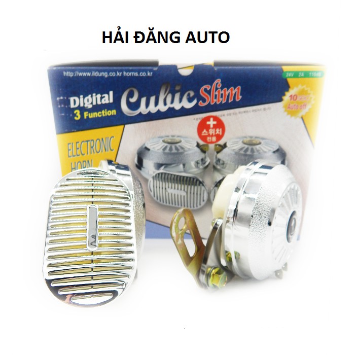 Còi ngân ô tô Hàn Quốc 12V-24V