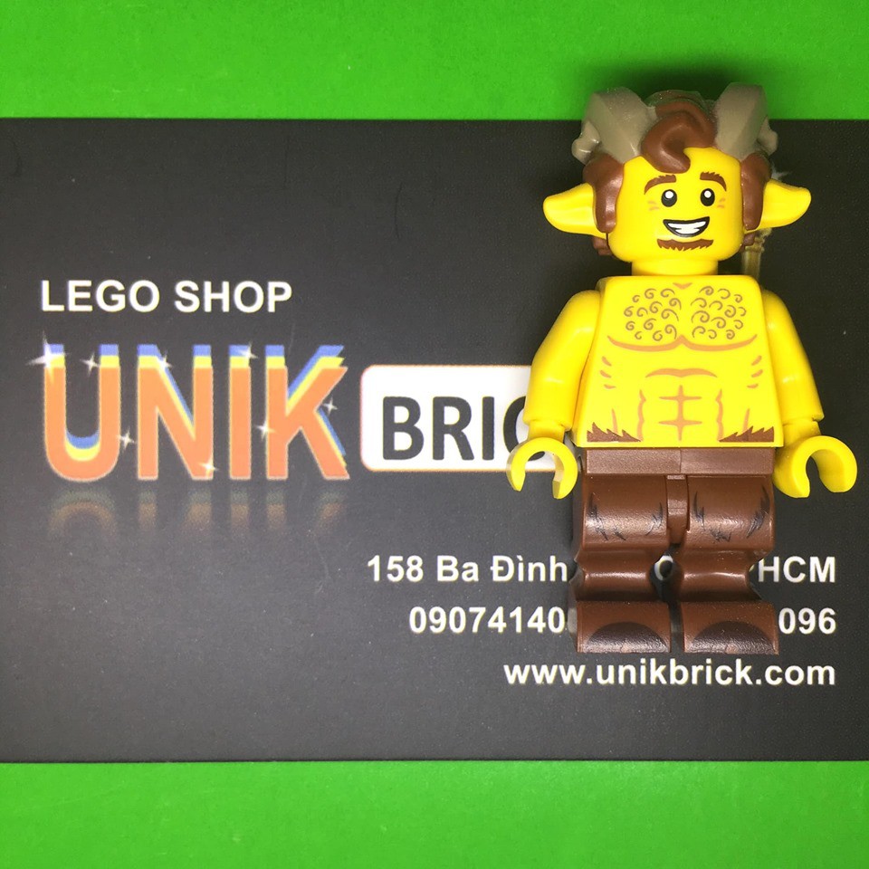 Lego UNIK BRICK Faun trong Minifigures Series 15 - Thần Rừng chính hãng (như hình)