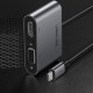 Cáp chuyển USB-C sang HDMI+VGA Ugreen (50738)