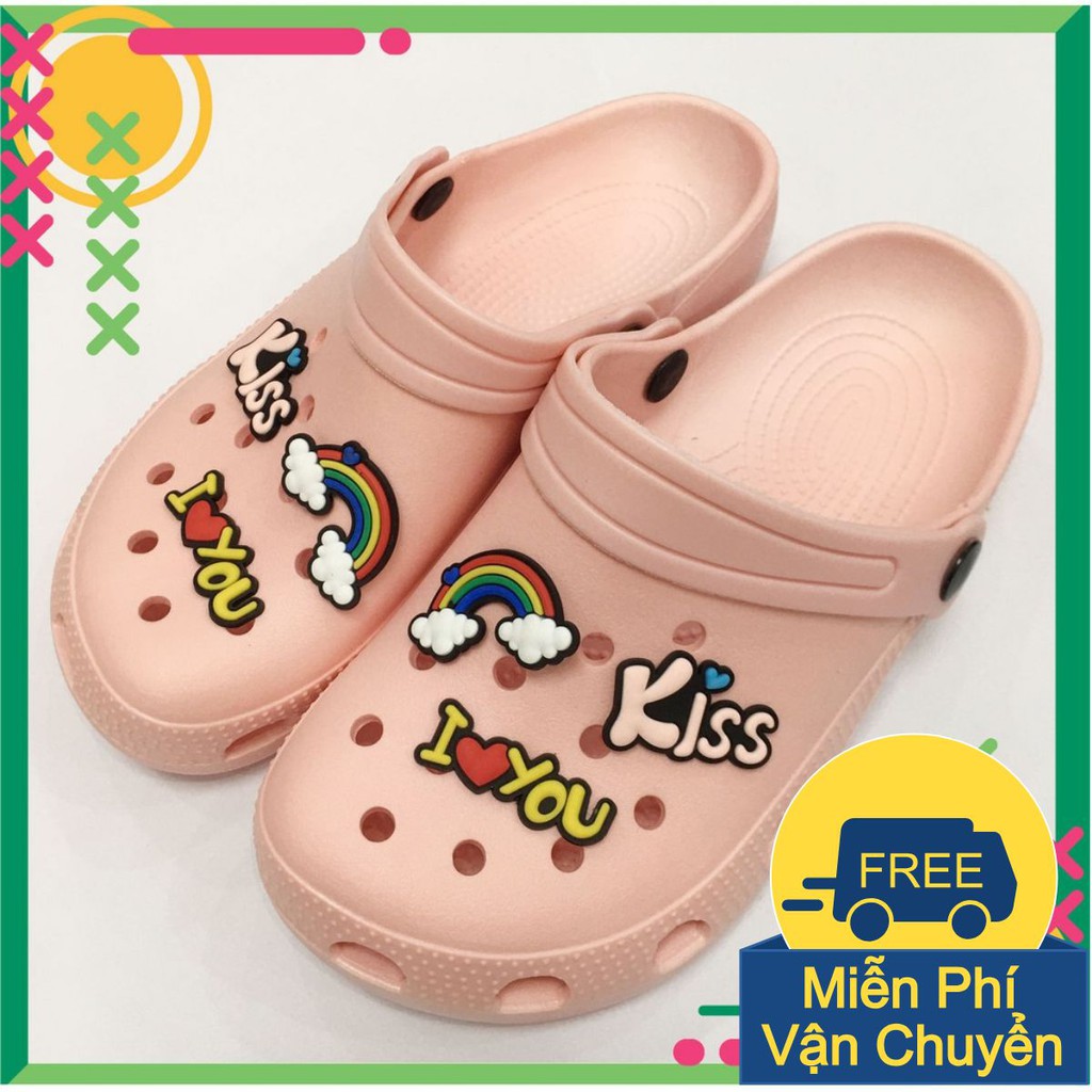 Dép Sục CÁ Nam Nữ Cá Sục SIÊU MỀM Tặng kèm 12 STICKER Siêu Rẻ Full Size