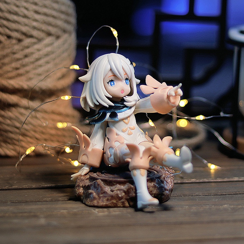 Genshin Impact Klee Anime Hình Genshin Impact Paimon Action Figure Ganyu / Keqing / Hu Tao Figurine Collection Mô hình đồ chơi búp bê