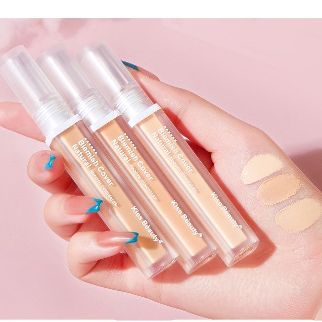 Kem che khuyết điểm nội địa Kiss Beauty oil kiềm dầu, che mụn tốt