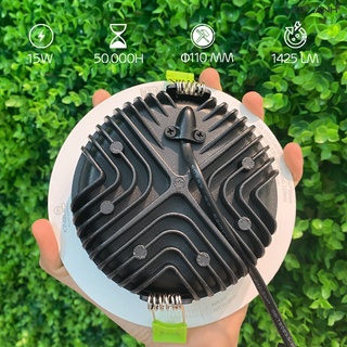 Đèn LED âm trần downlight KingLED Diamond 10W - Φ90mm