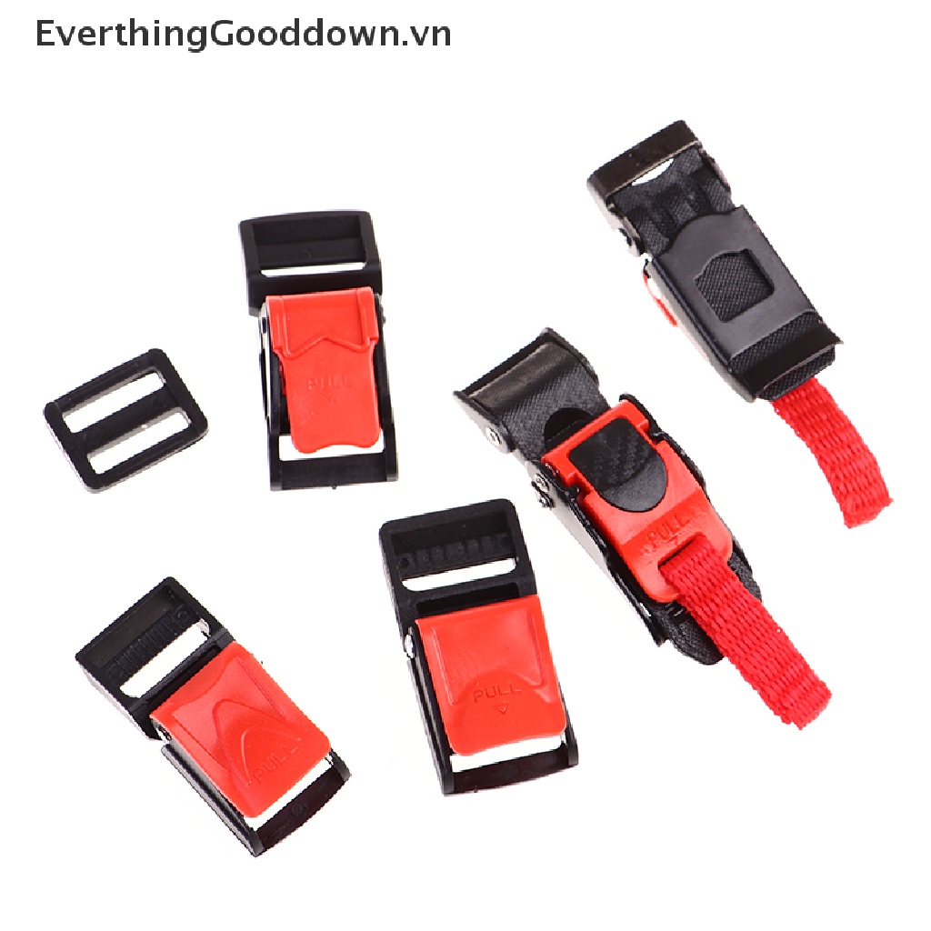 Everthinggooddown Đai Kẹp Mũ Bảo Hiểm Xe Máy ATV Có Thể Điều Chỉnh