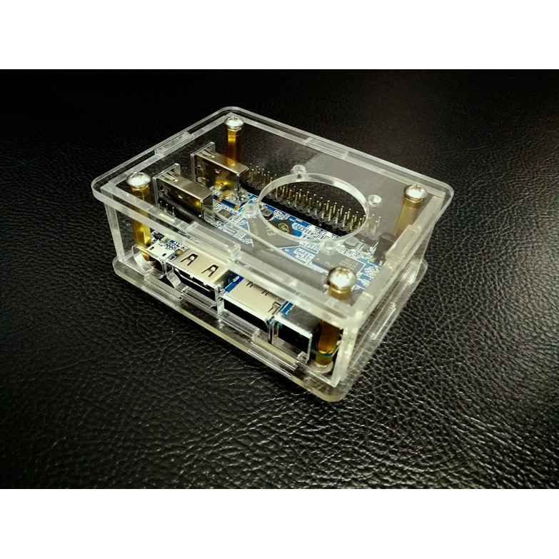 Vỏ Orange Pi Lite/One mica có tản nhiệt (support One Plus / Lite 2)