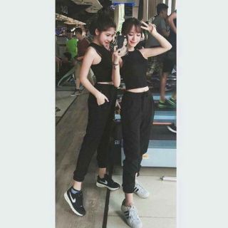 Quần jogger len tăm nữ loại 1