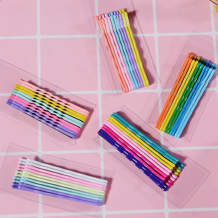 Set 10 kẹp tăm thời trang Hàn Quốc đáng yêu cho nữ