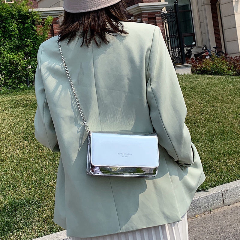 Túi xách đeo chéo thiết kế thanh lịch thời trang 2021 cho nữ