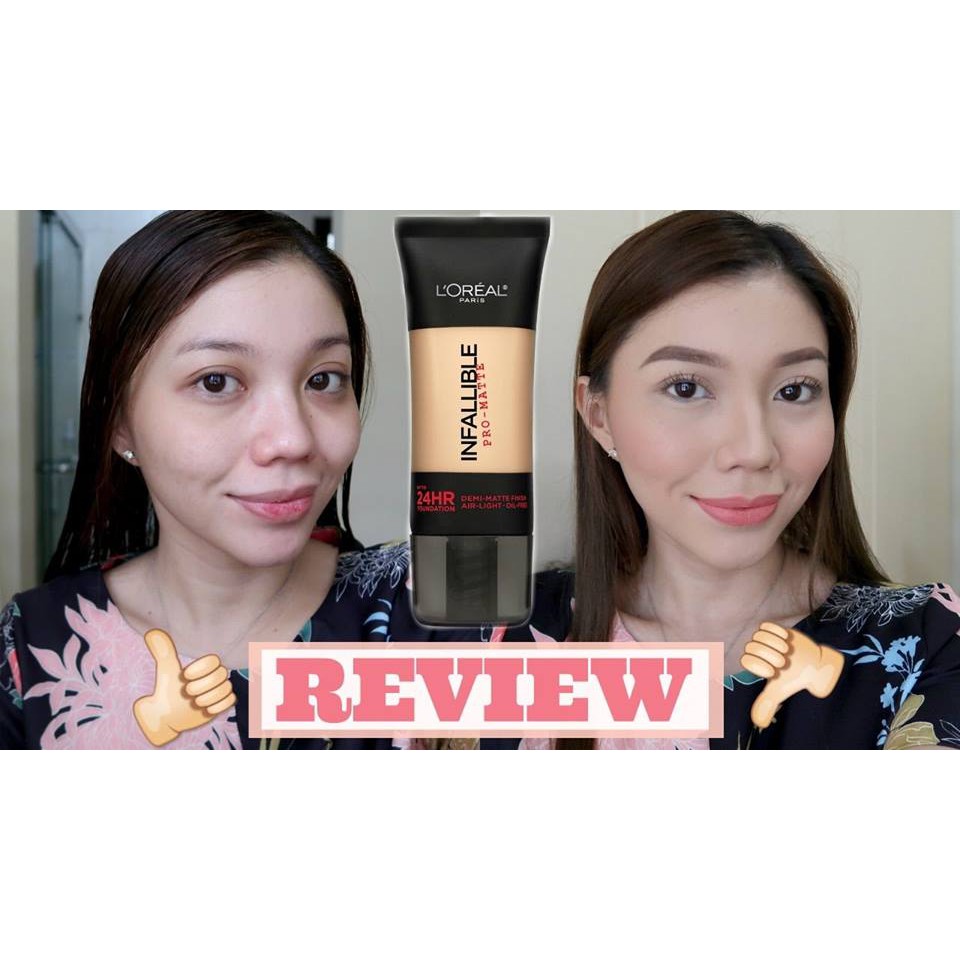 Kem nền LOREAL INFALLIBLE PRO-MATTE 24HR FOUNDATION