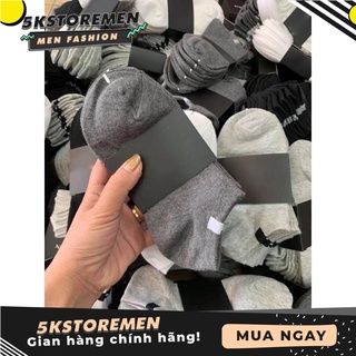 Tất nam cổ ngắn - vớ nam coton thoáng mát dày dặn kháng khuẩn chống mùi hôi