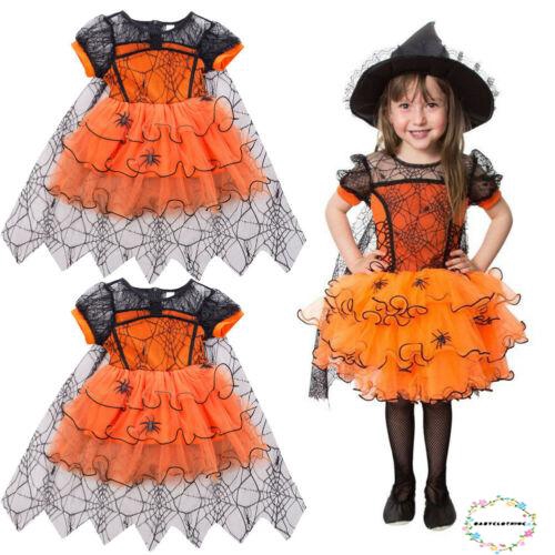 Đầm hóa trang phù thủy dịp Halloween cho bé gái