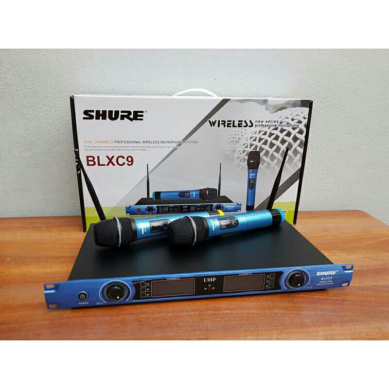 SHURE BLXC9 MICRÔ KHÔNG DÂY KARAOKE TUYỆT VỜI