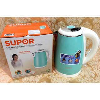 Ấm siêu tốc Supor SWF17S18BVN (Xanh)