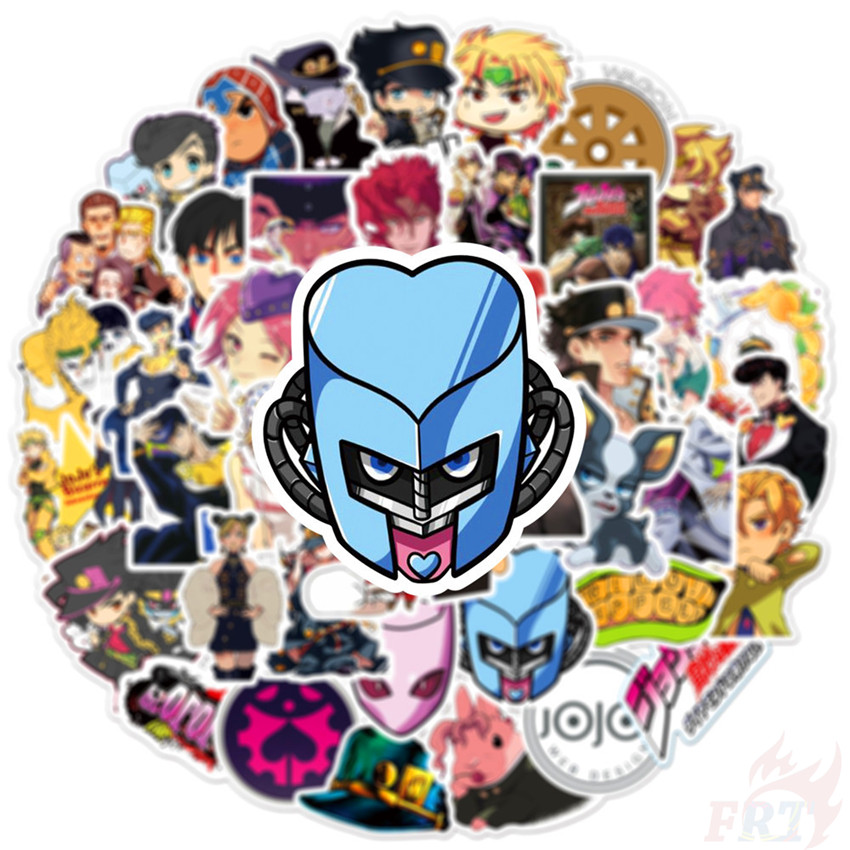 ❉ JoJo's Bizarre Adventure - Series 06 Anime Stickers ❉ 50Pcs/Set Fashion DIY Waterproof Decals Doodle Stickers