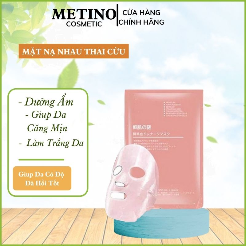 Mặt Nạ Nhau Thai Cừu [𝑭𝒓𝒆𝒆𝒔𝒉𝒊𝒑] Mặt Nạ Tế Bào Gốc - Mask Cuống Rốn Nhật Bản Rwine Beauty