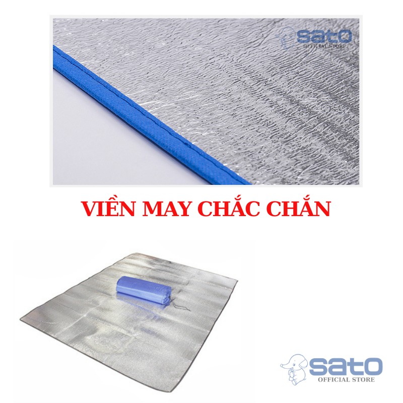 Thảm ngủ văn phòng trưa, Chiếu trải lót bạc nằm nghỉ công sở công trường gấp gọn đơn đôi