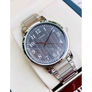 Đồng hồ nam Casio MTP-E145D-1BDF mặt xám thiên thạch