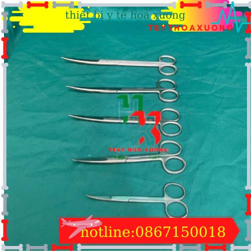 [Hàng Chính Hãng] Kéo Y Tế Cong Nhọn 2 Đầu 20cm - Pakistan