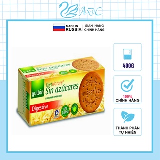 Bánh ăn kiêng GULLON-Bánh quy ăn kiêng không đường cho người giảm cân tiểu đường nhập khẩu chính hãng khối lượng 400Gram