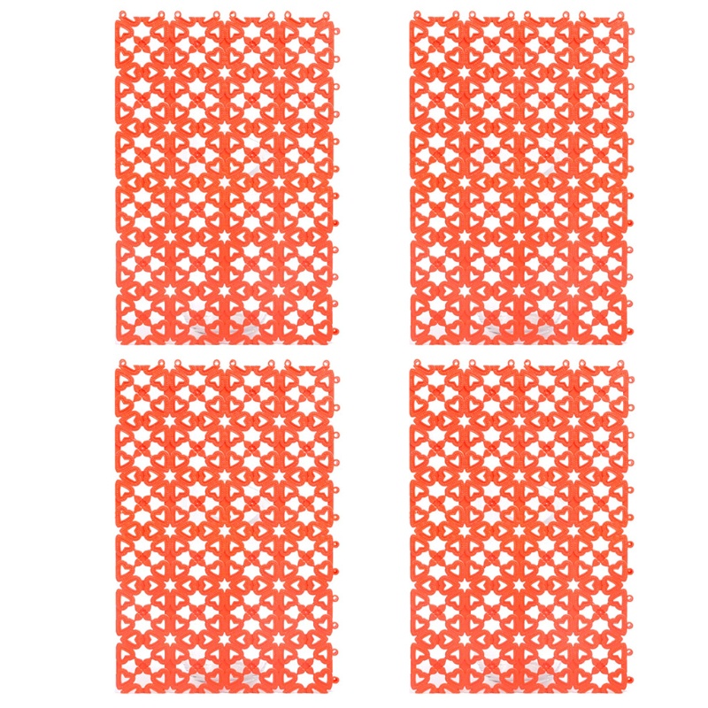 Bộ 4 Thảm Lót Sàn Bằng Nhựa Cho Hamster / Mèo / Thỏ / Chuột Hamster