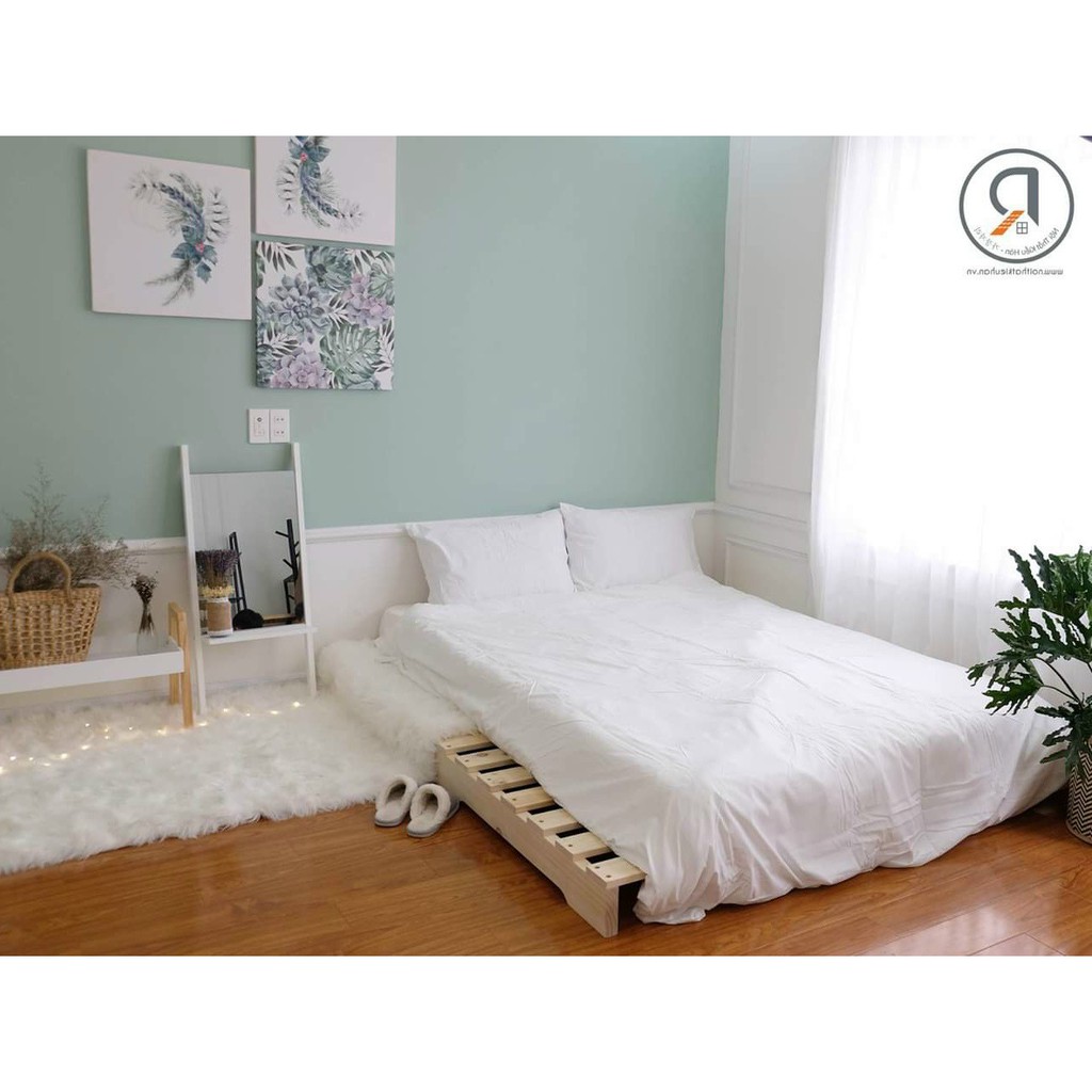 Bộ Drap cotton trắng trơn 1m/2/4/6/8