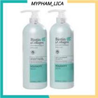 Dầu Gội Xả Biotin & Collagen Xanh Dương 1000ml_sale cực mạnh