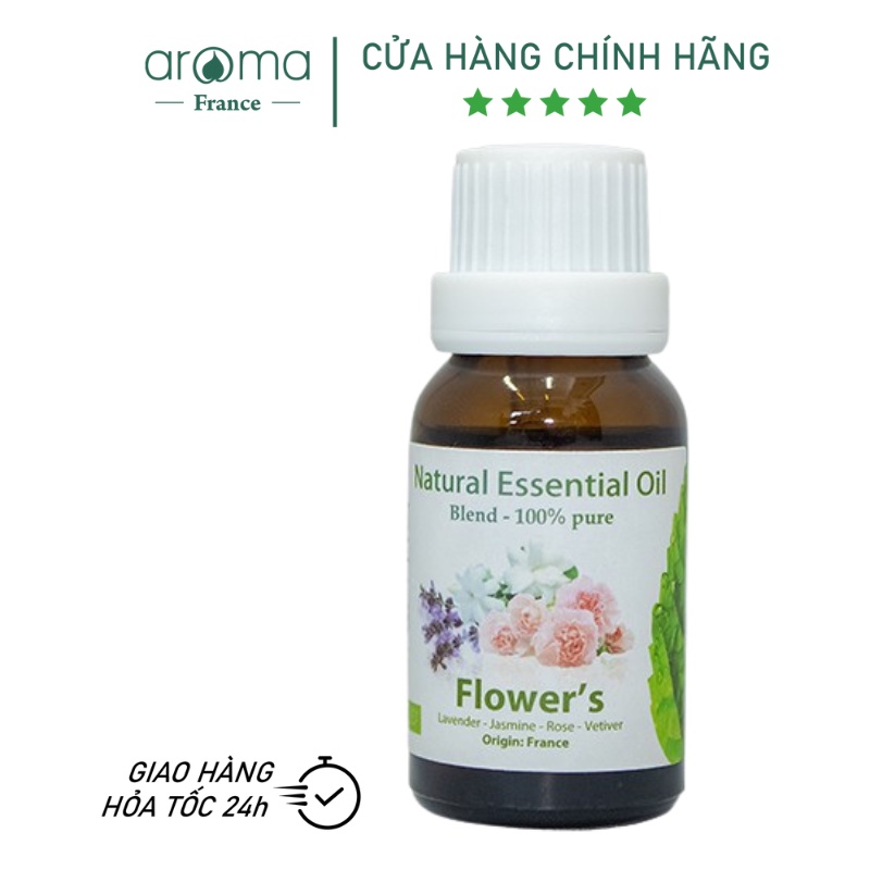 [AROMA] TINH DẦU THIÊN NHIÊN HOA HỖN HỢP
