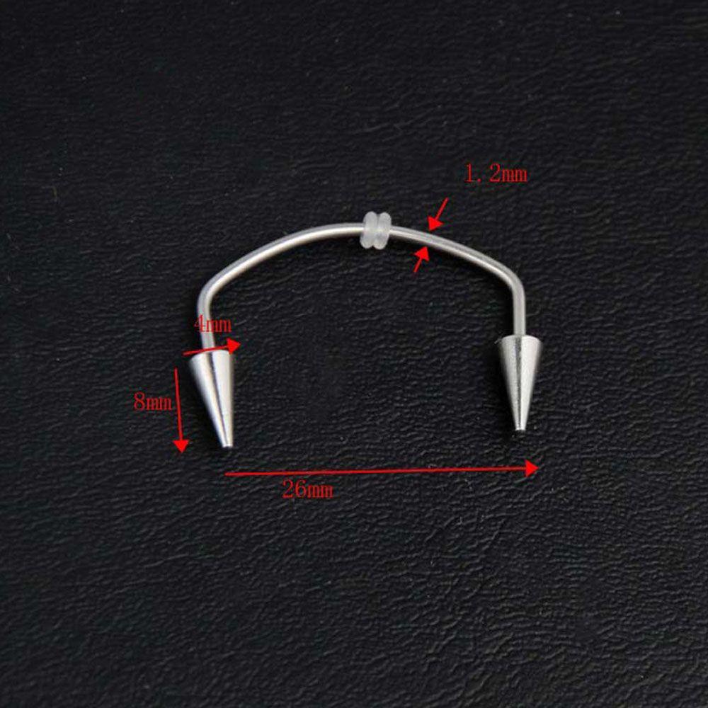 MXGOODS 1 Khuyên Xỏ Miệng Hình Đôi Môi Phong Cách Hàn Quốc Cá Tính