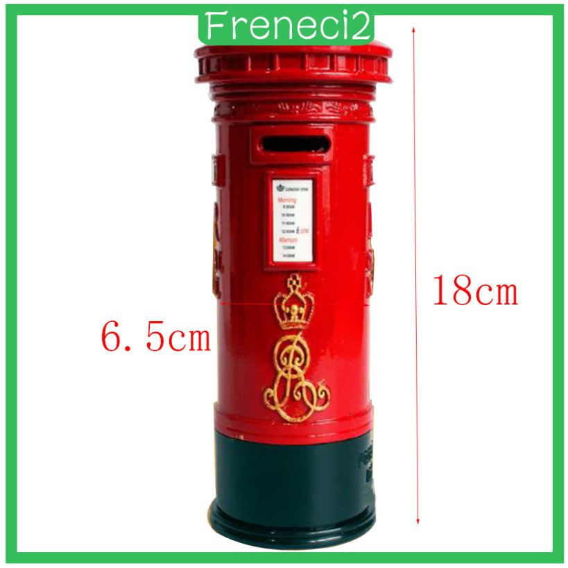 Hộp Đựng Tiền Tiết Kiệm Bằng Kim Loại Frine Đường Phố London Red Main 2