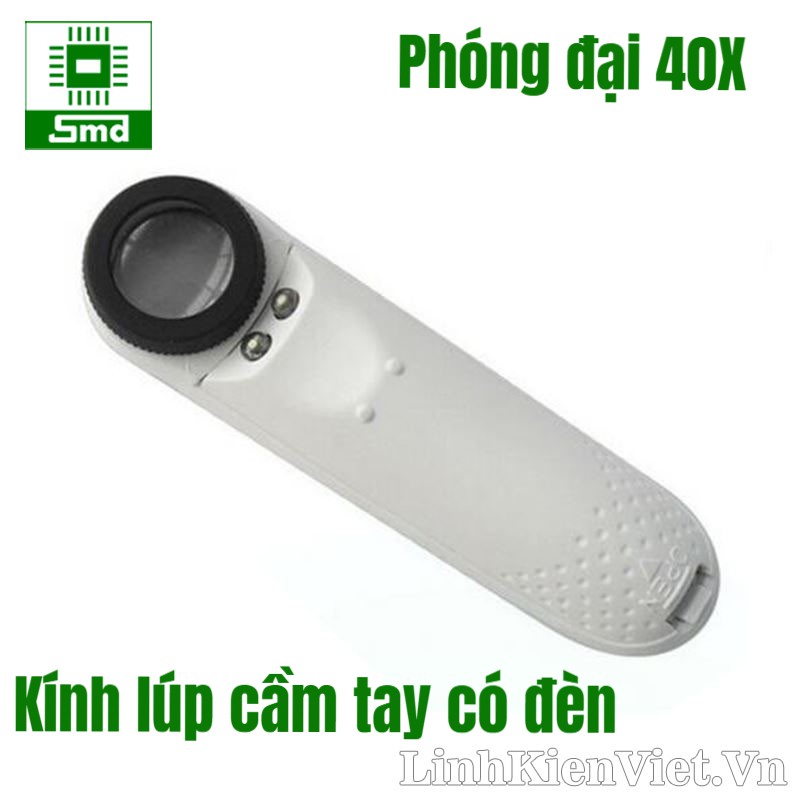 Kính lúp cầm tay có đèn