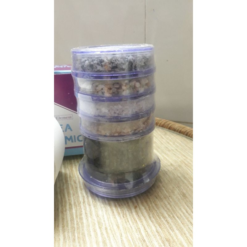 Bộ linh kiện sứ lọc và than lọc bình loc nước gia đình