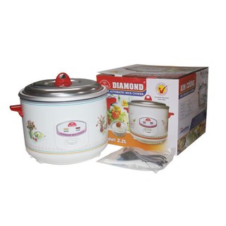 NỒI CƠM ĐIỆN NẮP RỜI 2.2L  KIM CƯƠNG