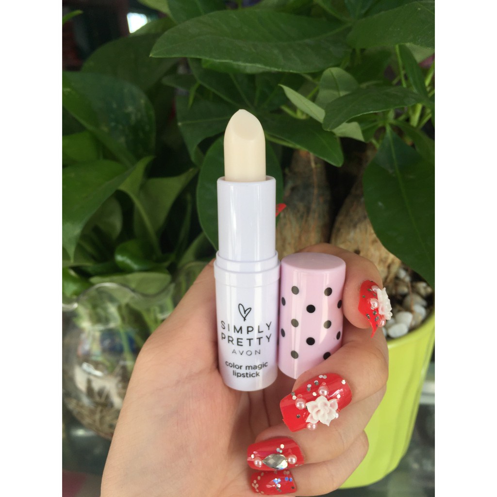 Son gió Avon Color Magic Lipstick ML07 trắng