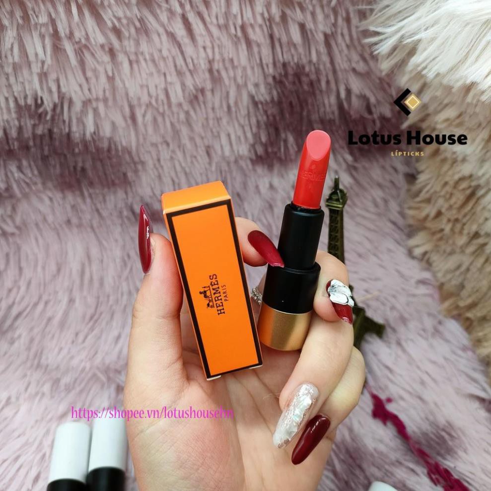 Son Hermes Satin Lipstick minisize 1.2g thiết kế biểu tượng siêu sang chảnh với bờ môi mềm mại bền màu | BigBuy360 - bigbuy360.vn