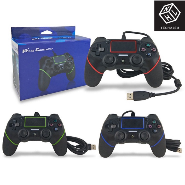Tay cầm chơi game KP PS4 cho PC/ PS4/ Android hỗ trợ game F04 / PS4Dây Dài 2M cho PC / PS4