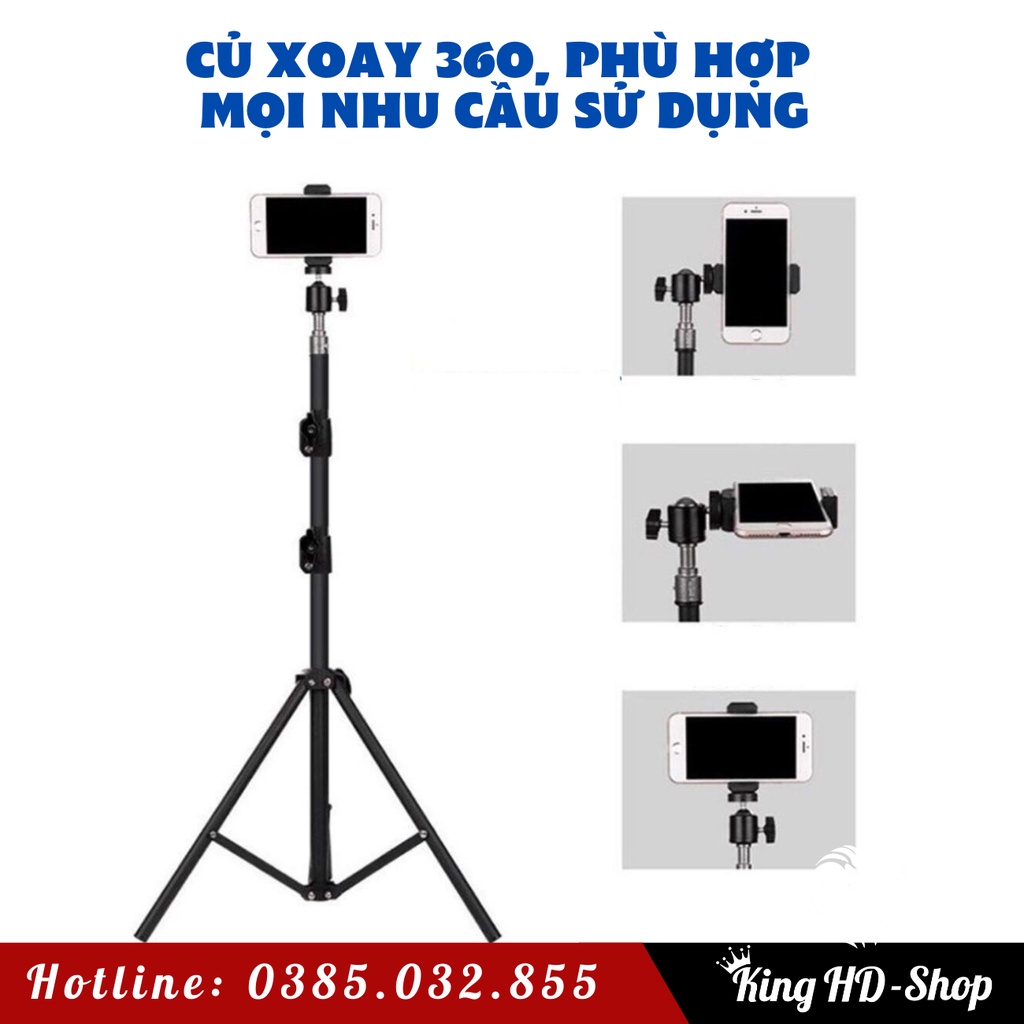 Giá đỡ điện thoại, hỗ trợ livestream, chụp ảnh, quay tiktok chuyên nghiệp, hàng xịn chân khoẻ chắc chắn